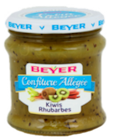 Confiture extra allégée kiwi-rhubarbe - BEYER en promo chez Norma Confiture extra allégée kiwi-rhubarbe - BEYER dans le catalogue Norma