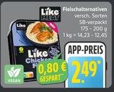 EDEKA Frischemarkt Ellerdorf - Fleischalternativen Angebot im Prospekt Fleischalternativen bei EDEKA Frischemarkt im Ellerdorf Prospekt für 2,49 €