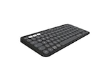 Pebble Keys 2 K380s, Easy-Switch für Windows, macOS, iPadOS, Android, ChromeOS, Tastatur, Standard, Sonstiges, Kabellos, Graphite bei MediaMarkt Saturn im Prospekt "" für 33,99 €