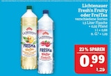 Fresh'n Fruity oder FruiTea Angebote von Lichtenauer bei Marktkauf Leipzig für 0,99 €