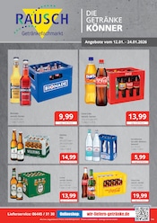 Aktueller Getränkefachmarkt Rausch Prospekt mit Bier, "DIE GETRÄNKEKÖNNER", Seite 1