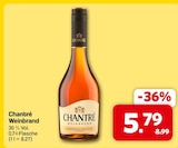 famila Nordwest Alfstedt - Weinbrand Angebot im Prospekt Weinbrand bei famila Nordwest im Alfstedt Prospekt für 5,79 €