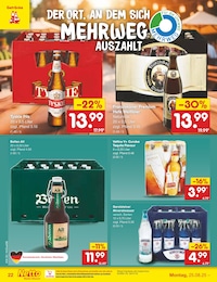 Mineralwasser Angebot im aktuellen Netto Marken-Discount Prospekt auf Seite 32