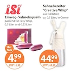 Einweg-Sahnekapseln von iSi im aktuellen V-Markt Prospekt für 4,99 €