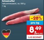 Schweinefilet von  im aktuellen Netto Marken-Discount Prospekt für 8,49 €