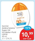 Super UV UV-Water-Fluid LSF50 im budni Prospekt zum Preis von 10,99 €