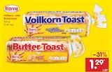 Aktuelles Vollkorn- oder Buttertoast Angebot bei Netto Marken-Discount in Hannover ab 1,29 €