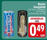 Aktuelle Energydrink Angebote bei EDEKA in Freising Aktuelles Booster Angebot bei EDEKA in Freising ab 0,49 €