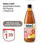 Hohes C Saft* im Angebot bei GLOBUS in Neubrandenburg Hohes C Saft* Angebote bei GLOBUS Neubrandenburg für 1,39 €