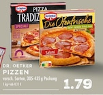 Pizzen im Angebot bei E center in Dinslaken Pizzen Angebote von Dr. Oetker bei E center Dinslaken für 1,79 €