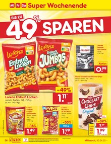 Chips im Netto Marken-Discount Prospekt "Aktuelle Angebote" mit 44 Seiten (Kassel)