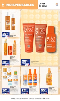 Promotion Vichy dans le prospectus Carrefour, valable du 30/06/2026 au 24/08/2026 Promo Vichy dans le catalogue Carrefour du moment à la page 4