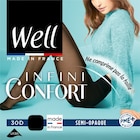 Collant Infini Confort Semi-opaque - WELL en promo à 4,35 € chez Carrefour Collant Infini Confort Semi-opaque - WELL dans le catalogue Carrefour