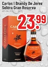 Carlos I Brandy De Jerez Solera Gran Reserva Angebote von Osborne bei Trinkgut Mainz für 23,99 €