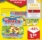 Paula Pudding Schoko- oder Vanillegeschmack von Dr. Oetker im aktuellen Netto Marken-Discount Prospekt