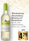 EDEKA Meßstetten - Riesling mit Muskateller Angebot im Prospekt Riesling mit Muskateller bei EDEKA im Meßstetten Prospekt für 4,79 €