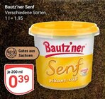 Senf Angebote von Bautz'ner bei GLOBUS Gera für 0,39 €