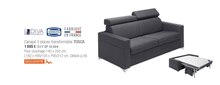Canapé 3 places transformable tossca - Monsieur Meuble à Montigny-le-Bretonneux Canapé 3 places transformable tossca en promo chez Monsieur Meuble Montigny-le-Bretonneux à 1 885,00 €