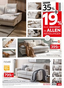 Couch im XXXLutz Möbelhäuser Prospekt "NR.1 BEIM PREIS" mit 41 Seiten (Wuppertal)