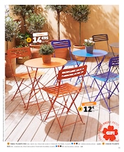 Promos Chaise Pliante dans le catalogue "VITAMINES DÉCO !" de Gifi Chaise Pliante en promo dans le catalogue Gifi à la page 11