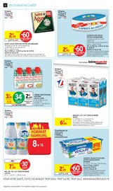 Promos Lait Demi-Écrémé dans le catalogue "34% EN AVANTAGE CARTE" de Intermarché Super Lait Demi-Écrémé en promo dans le catalogue Intermarché Super à la page 12
