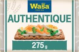 Tartines Croustillantes Authentique au Seigle - WASA - Intermarché Hyper Tartines Croustillantes Authentique au Seigle - WASA à 0,58 € dans le catalogue Intermarché Hyper