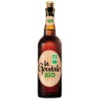 Bière bio - LA GOUDALE en promo chez Carrefour Alfortville à 2,99 €