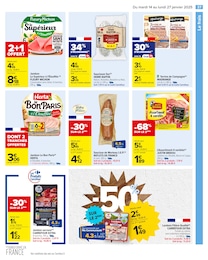 Offre Jambon Espagnol dans le catalogue Carrefour du moment à la page 39