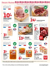 Prix et réduction Lapin dans le prospectus Auchan Hypermarché en cours Offre Lapin dans le catalogue Auchan Hypermarché du moment à la page 8