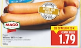 Wiener Würstchen von Mago für 1,79 € bei E center im Angebot Wiener Würstchen von Mago im aktuellen E center Prospekt