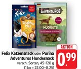 Felix Katzensnack im Angebot bei E center in Reutlingen Felix Katzensnack Angebote von Purina bei E center Reutlingen für 0,99 €