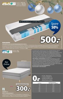 Boxspringbett im JYSK Prospekt "Ein großartiges Weihnachtsangebot. SPARE BIS ZU 60%" mit 25 Seiten (Bielefeld)