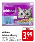 Katzennahrung Angebote von Whiskas bei E center Schorndorf für 3,99 €