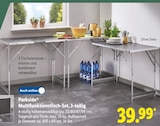 Multifunktionstisch-Set, 3-teilig von Parkside für 39,99 € bei Lidl im Angebot Multifunktionstisch-Set, 3-teilig von Parkside im aktuellen Lidl Prospekt