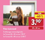 Foto-Leinwand im Angebot bei ALDI Nord in Gladbeck Foto-Leinwand Angebote bei ALDI Nord Gladbeck für 3,90 €