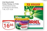 Waschmittel Pulver im Angebot bei GLOBUS in Hofheim Waschmittel Pulver Angebote von Ariel bei GLOBUS Hofheim für 16,66 €