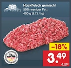 Hackfleisch gemischt bei Netto Marken-Discount im Steinfeld Prospekt für 3,49 €
