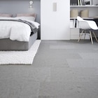 Dalle PVC clipsable béton gris l. 30,5 x L. 61 cm. Ép. 3,2 mm dans le catalogue Brico Dépôt