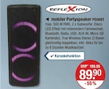 mobiler Partyspeaker von Reflexion im aktuellen V-Markt Prospekt für 89,90 €