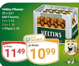 Pilsener im Angebot bei GLOBUS in Neustadt Pilsener Angebote von Veltins bei GLOBUS Neustadt für 10,99 €