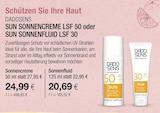 SUN SONNENCREME LSF 50 von DADOSENS für 20,69 € bei VITALIA Reformhaus im Angebot SUN SONNENCREME LSF 50 von DADOSENS im aktuellen VITALIA Reformhaus Prospekt