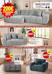 Offre Pouf dans le catalogue Maxi Bazar du moment à la page 6