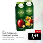 Aktuelle Saft Angebote bei Konsum in Dresden Aktuelles Saft, Nektar oder Fruchtsaftgetränk Angebot bei Konsum in Dresden ab 1,49 €