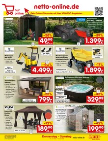 Zelt im Netto Marken-Discount Prospekt "Aktuelle Angebote" mit 75 Seiten (Regensburg)