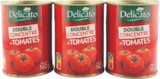 Double Concentré de Tomates - DELICATO en promo chez Aldi Asnières-sur-Seine à 1,99 €