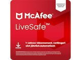 McAfee LiveSafe Attach für alle Geräte in einem Haushalt, 1 Jahr, mit einer automatischen Verlängerung Download Code [PC, iOS, Mac, Android] - [Multiplattform] von MCAFEE im aktuellen MediaMarkt Saturn Prospekt für 19,99 €