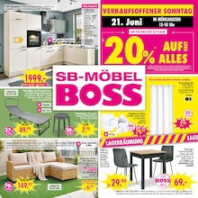 Aktueller SB Möbel Boss Möbel & Einrichtung Prospekt für Mühlhausen (Thüringen) 13.06.2026 - 26.06.2026 SB Möbel Boss Prospekt für Mühlhausen (Thüringen) mit 12 Seiten