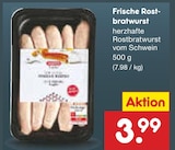 Aktuelles Frische Rostbratwurst Angebot bei Netto Marken-Discount in Rostock ab 3,99 €