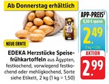 Herzstücke Speisefrühkartoffeln Angebote von EDEKA bei E center Kaiserslautern für 2,49 €