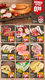 Wurst im aktuellen REWE Prospekt (Darmstadt) Wurst im REWE Prospekt "Dein Markt" mit 28 Seiten (Darmstadt)
